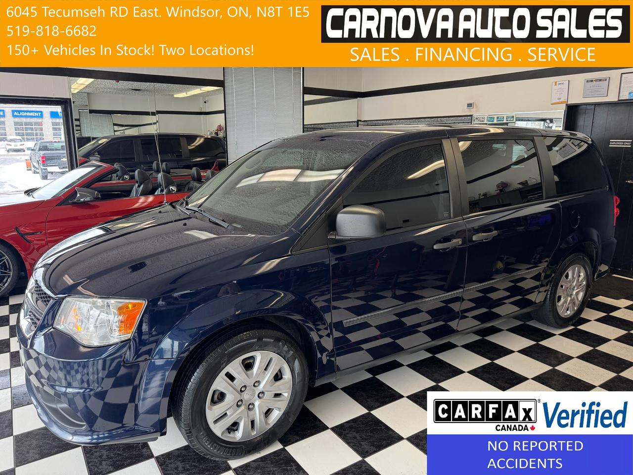 2015 Dodge Grand Caravan CVP+Camera+Touch Screen+Camera+CLEAN CARFAX Photo0