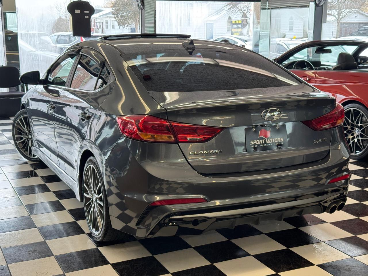 2017 Hyundai Elantra SPORT Turbo DCT+CAM+Roof+Leather+CLEAN CARFAX - Photo #16