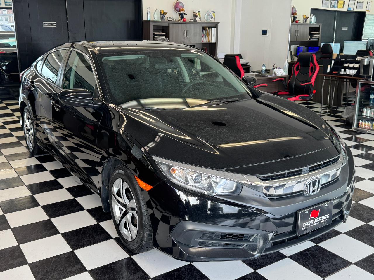 2017 Honda Civic LX+Camera+ApplePlay+Heated Seats+CLEAN CARFAX - Photo #7