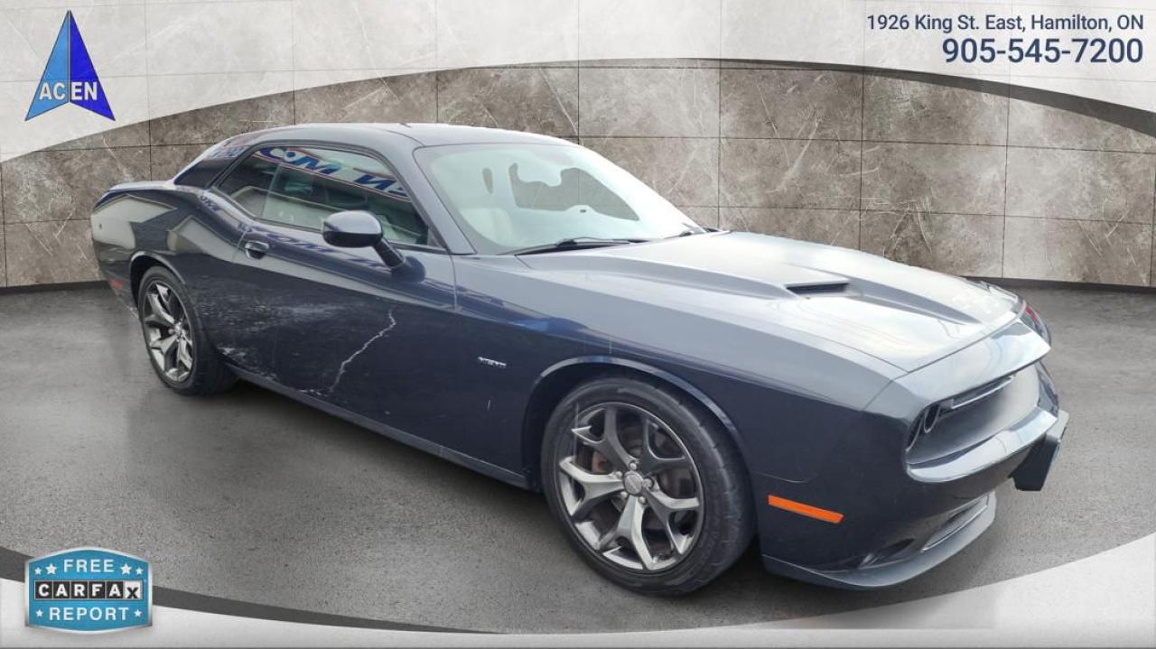 Used 2016 Dodge Challenger R/T PLUS MANUAL TRANSMISSION RARE for sale in Hamilton, ON