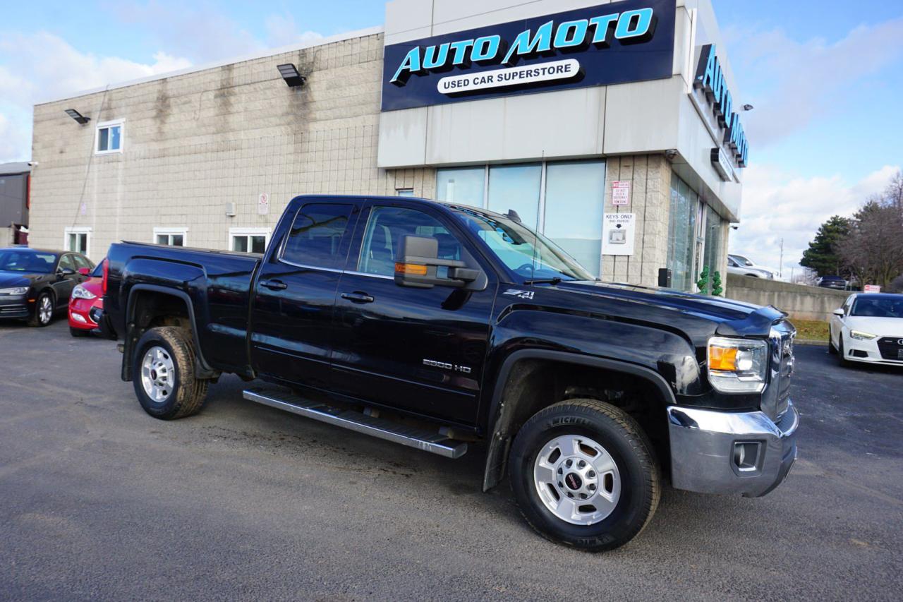 Used 2019 GMC Sierra 2500 HD 6.0L V8 SLE-Z71 4WD CERTIFIED *ACCIDENT FREE* CAMERA BLUETOOTH CRUISE RUNNING BOARDS ALLOYS for sale in Burlington, ON