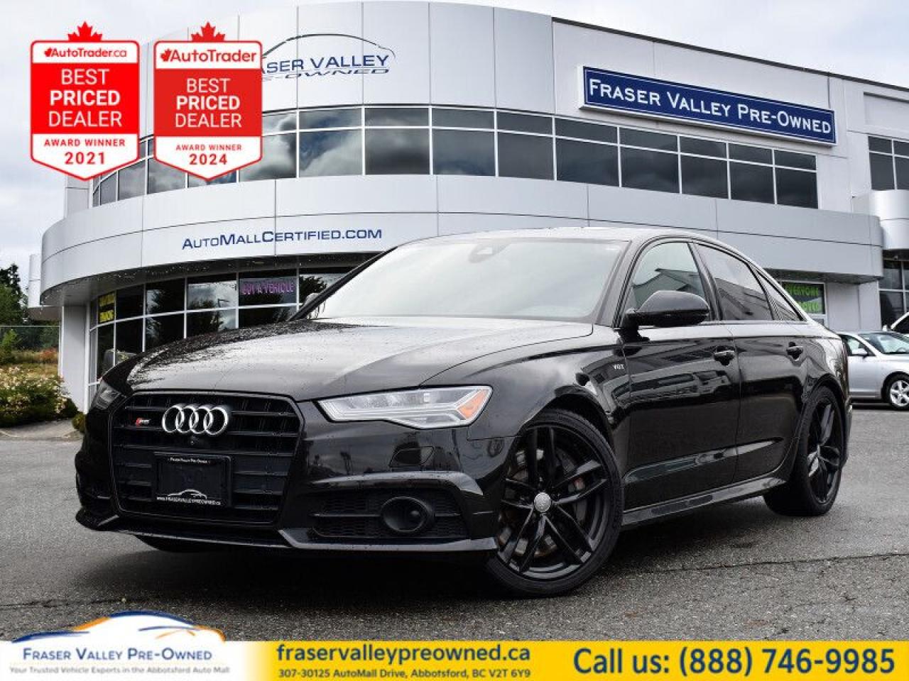 Used 2016 Audi S6 Technik  $4400 in Adds, $99,400 MSRP! for sale in Abbotsford, BC