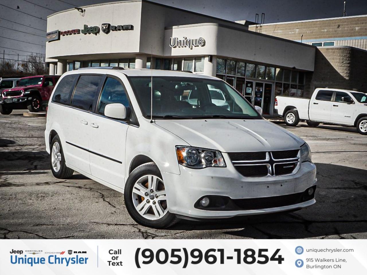 Used 2016 Dodge Grand Caravan Crew Plus| AS-TRADED| LEATHER| DVD| NAV| for sale in Burlington, ON