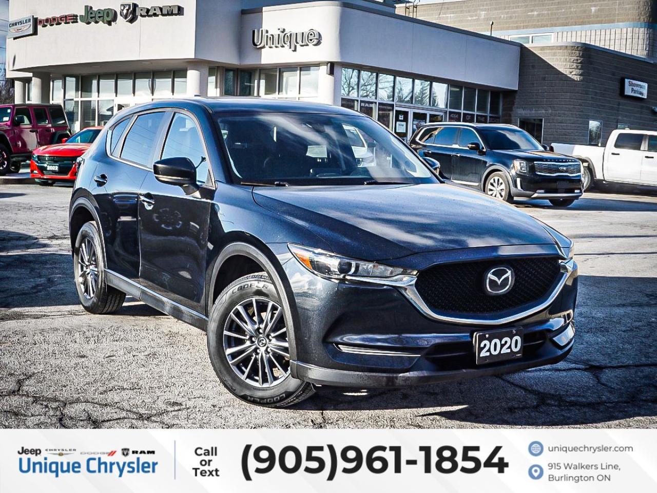 Used 2020 Mazda CX-5 GS AWD| LEATHER-TRIMMED SEATS| PUSH START| for sale in Burlington, ON