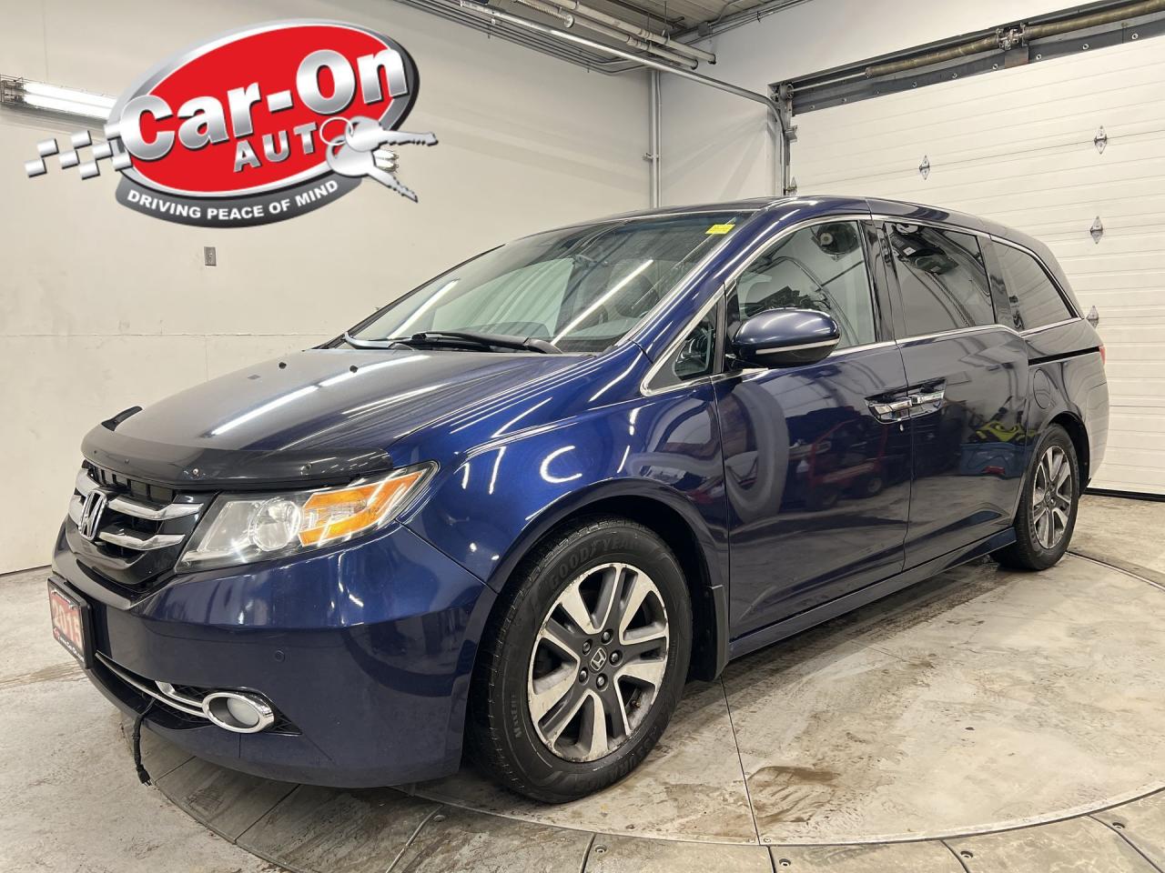 Used 2015 Honda Odyssey TOURING | DVD | LEATHER | BLIND SPOT | CERTIFIED! for sale in Ottawa, ON