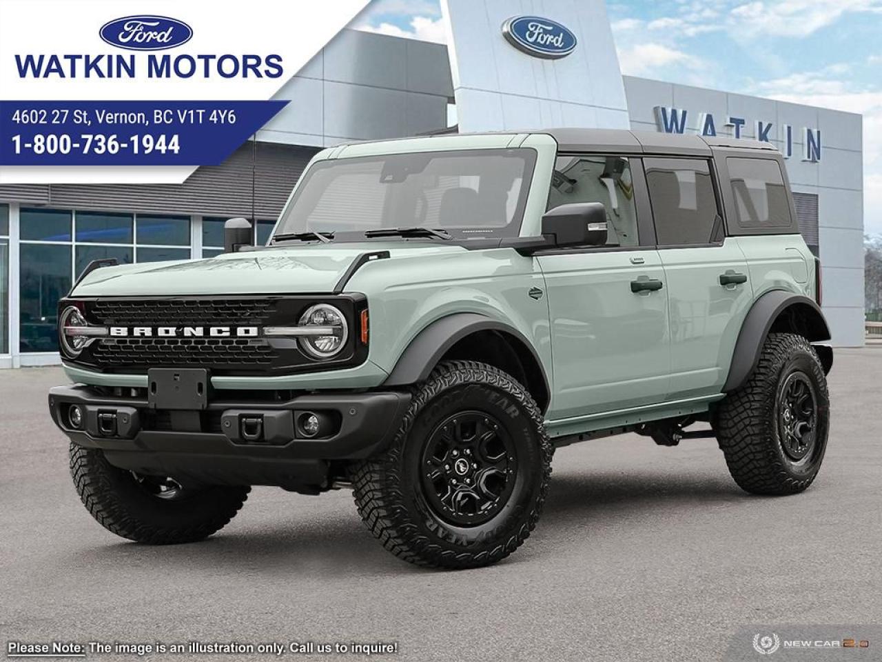 New 2024 Ford Bronco WildTrak for sale in Vernon, BC