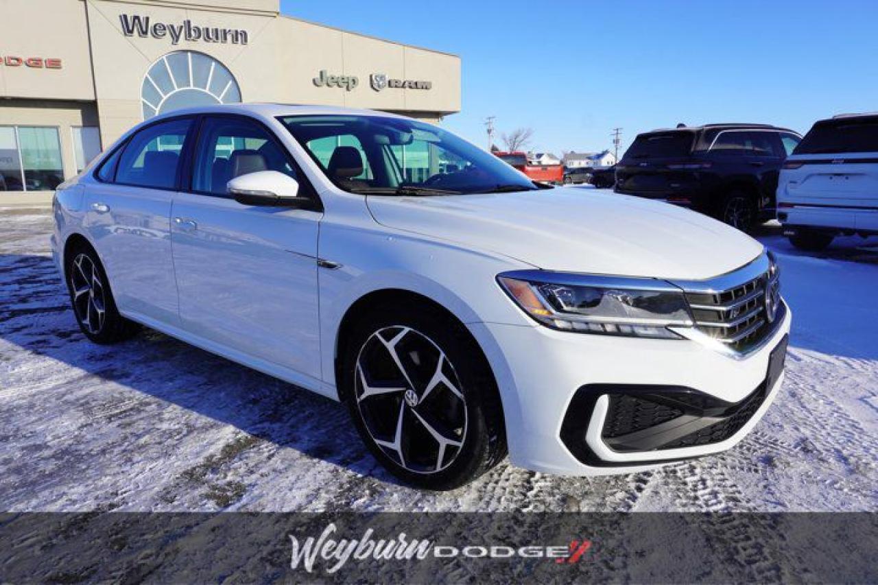 Used 2020 Volkswagen Passat Execline - R-Line | Heated Seats | Remote Start | Brown Leather! | Sunroof | Blind Spot Monitors | for sale in Weyburn, SK