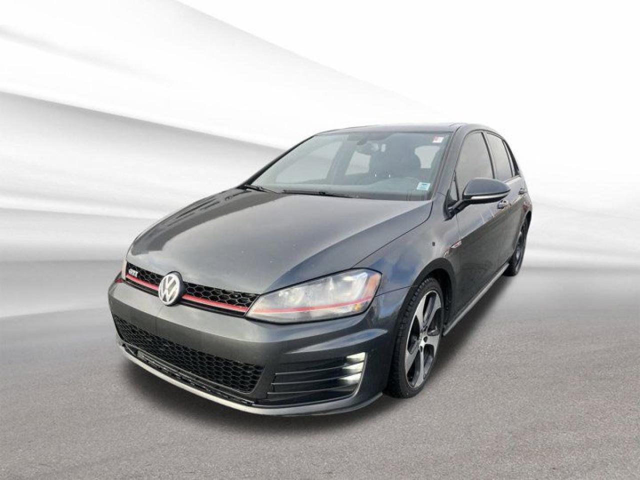 Used 2016 Volkswagen Golf GTI Autobahn - AS-IS, MANUAL, POWER HEATED LEATHER SEATS, SUNROOF, BACK UP CAM, BLIND SPOT for sale in Halifax, NS