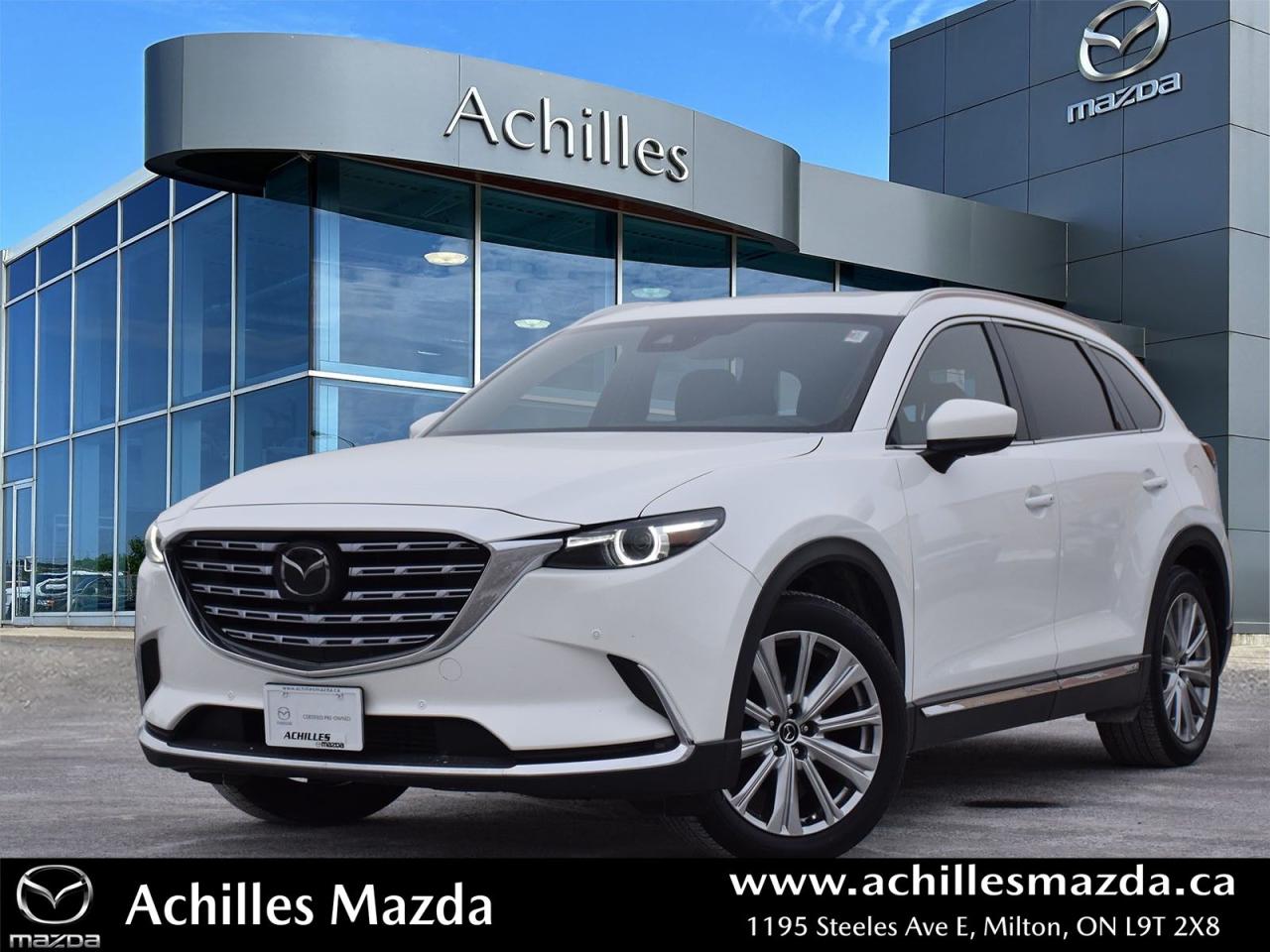 Used 2021 Mazda CX-9 Signature, Nappa Leather, Bose, LOADED! for sale in Milton, ON