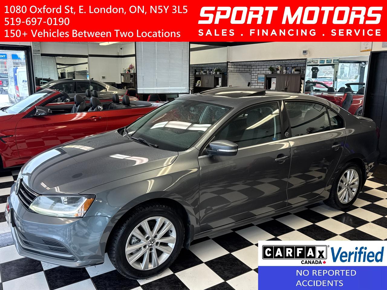 2017 Volkswagen Jetta Wolfsburg Edition+Roof+Heated Seats+CLEAN CARFAX