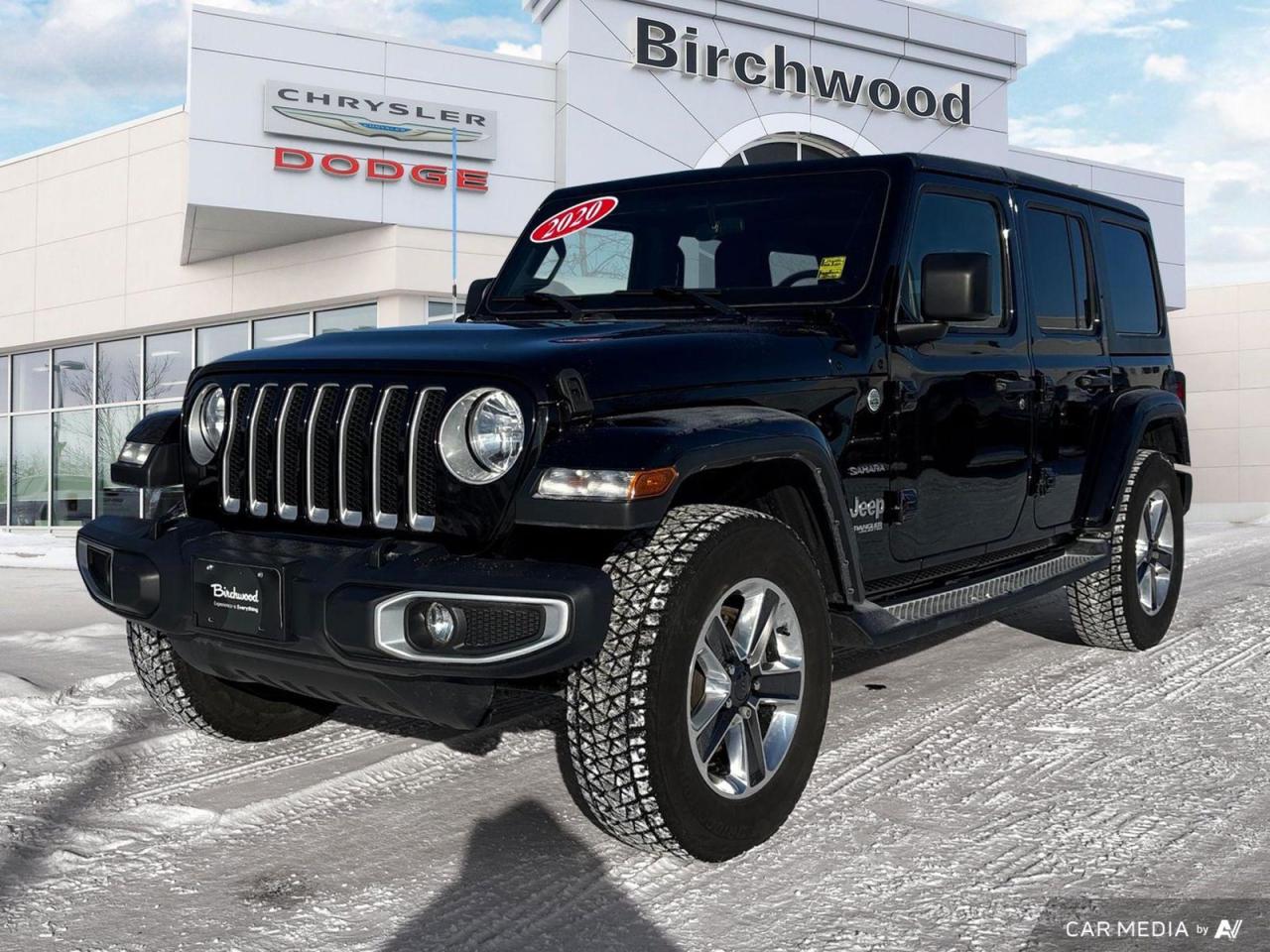 Used 2020 Jeep Wrangler Sahara One Owner | Local | Remote Start for sale in Winnipeg, MB