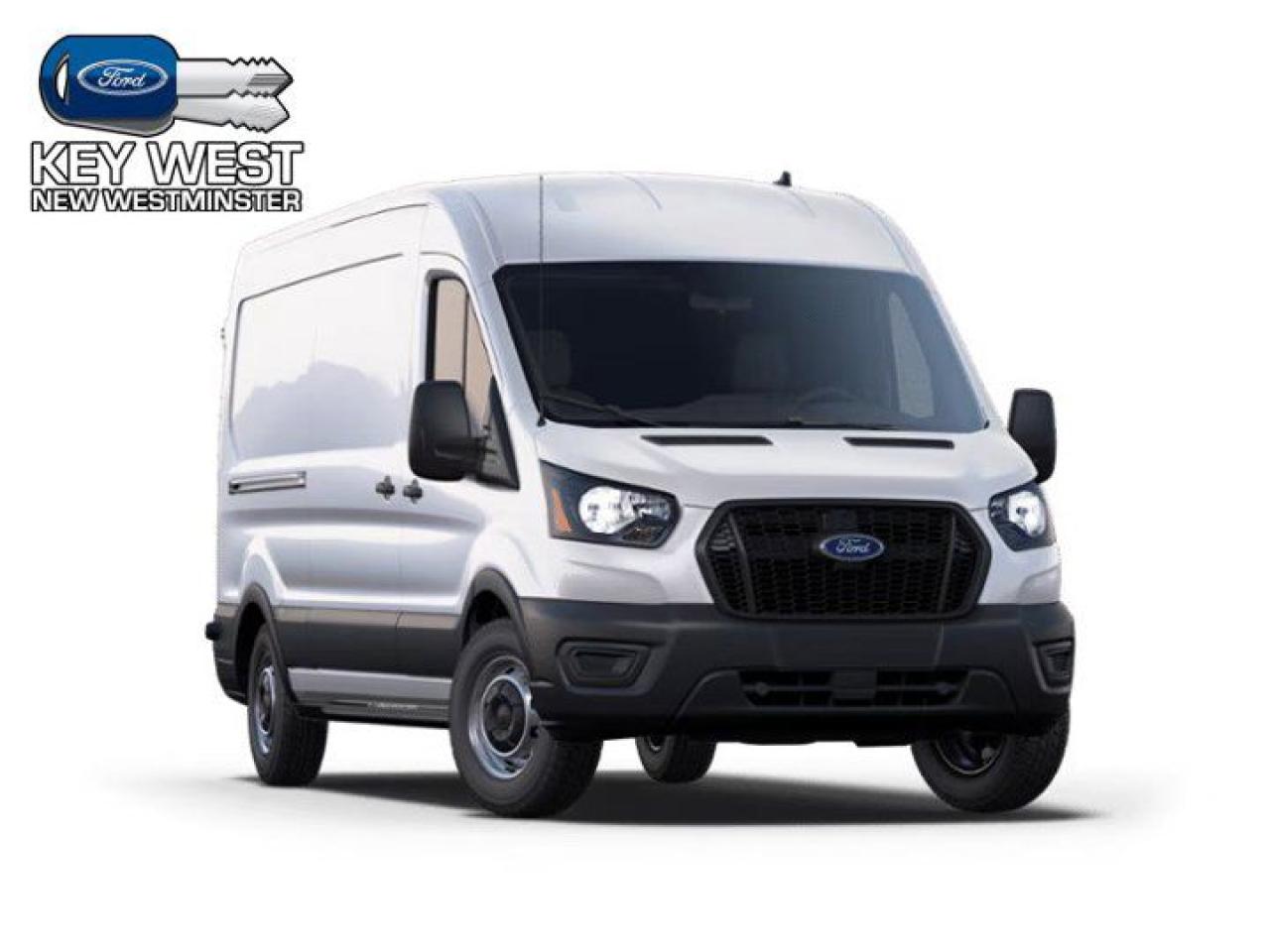 New 2024 Ford Transit Cargo Van XL 250 AWD Medium Roof Cam for sale in New Westminster, BC