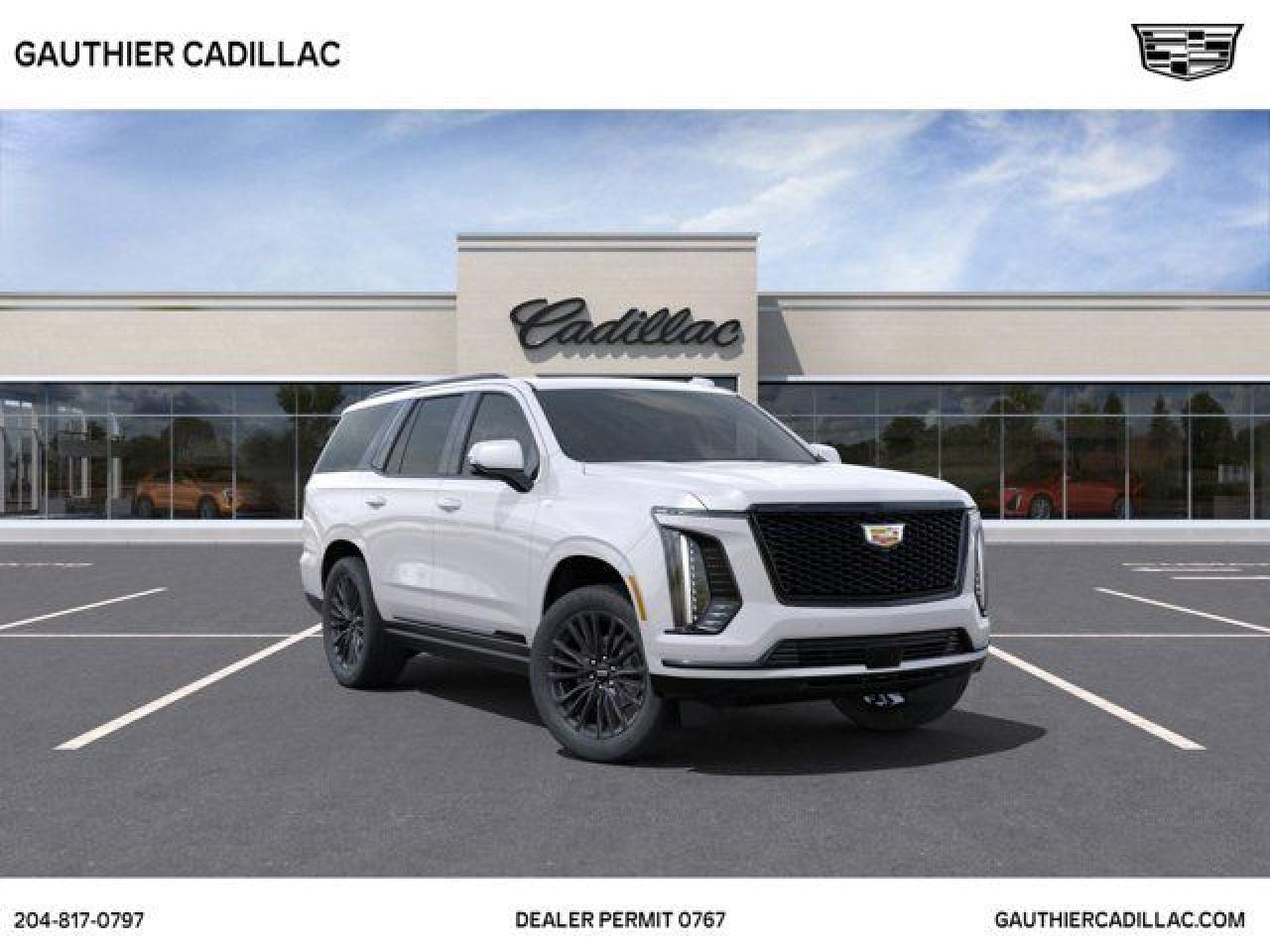 New 2025 Cadillac Escalade 4WD Sport Platinum for sale in Winnipeg, MB