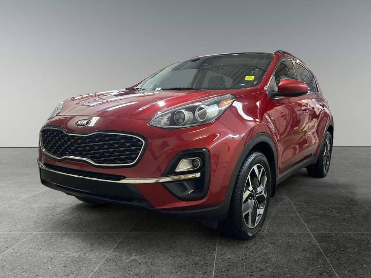 <b>Sunroof,  Heated Steering Wheel,  Apple CarPlay,  Android Auto,  Heated Seats!</b><br> <br> We sell high quality used cars, trucks, vans, and SUVs in Saskatoon and surrounding area.<br> <br>   This 2020 Kia Sportage combines above-average performance with one of the best interiors in the class. This  2020 Kia Sportage is for sale today. <br> <br>This 2020 Kia Sportage ranks as one of the best Crossover SUVs and with a good set of reasons. It has one of the best interiors in its class, a generous cargo space, excellent power and handling, and a modern, distinctive, ageless design. Comfortable, composed and highly capable on the road and for light off-roading, this Kia Sportage definitely deserves your consideration.This  SUV has 151,936 kms. Its  red in colour  . It has a 6 speed automatic transmission and is powered by a  181HP 2.4L 4 Cylinder Engine.  <br> <br> Our Sportages trim level is EX. With style, comfort and safety upgrades like a huge glass sunroof, bigger aluminum wheels, chrome accents, a heated leather steering wheel, wireless charging, lane keep assist and forward collision mitigation this EX Sportage takes things to a whole new level. You will also get Apple CarPlay, Android Auto, an 8 inch colour display, Bluetooth streaming audio, heated front seats, steering wheel audio controls and a proximity key with push button start. The exterior also comes with front fog lights, heated side mirrors and a chrome beltline trim to help cement that luxurious feel.  This vehicle has been upgraded with the following features: Sunroof,  Heated Steering Wheel,  Apple Carplay,  Android Auto,  Heated Seats,  Wireless Charging,  Aluminum Wheels. <br> <br/><br> Buy this vehicle now for the lowest bi-weekly payment of <b>$133.22</b> with $0 down for 96 months @ 5.99% APR O.A.C. ( Plus applicable taxes -  Plus applicable fees   ).  See dealer for details. <br> <br><br> We have been a trusted name in the Automotive industry for over 40 years. We have built our reputation on trust and quality service. With long standing relationships with our customers, you can trust us for advice and assistance on all your motoring needs. </br>

<br> With our Credit Repair program, and over 250 well-priced vehicles in stock, youll drive home happy, and thats a promise. We are driven to ensure the best in customer satisfaction and look forward working with you. </br> o~o