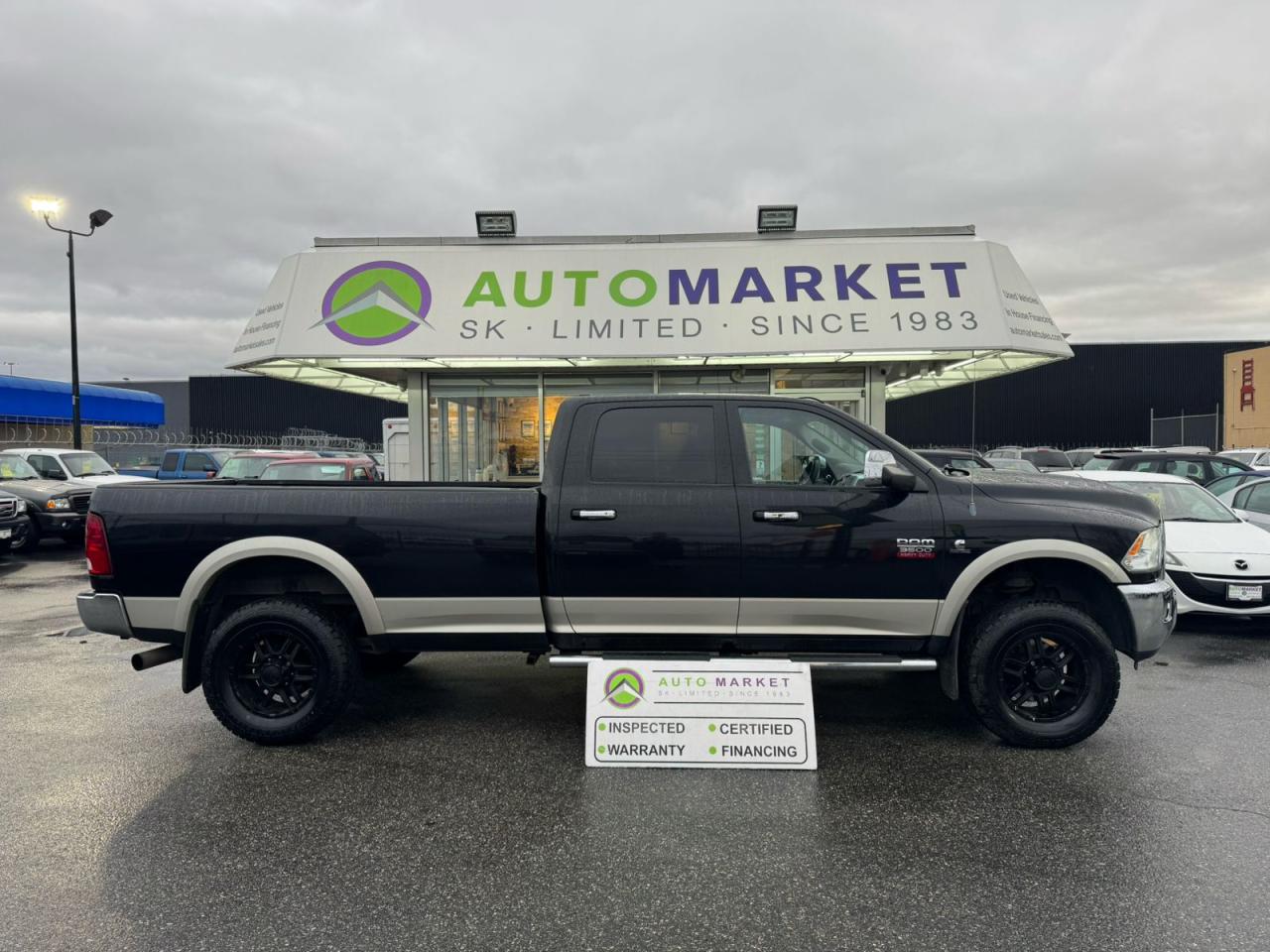 Used 2010 Dodge Ram 3500 Laramie Crew Cab LWB 4WD INSPECTED W/BCAA MBRSHP & WRNTY! for sale in Langley, BC