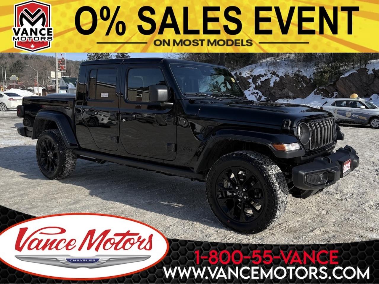 New 2025 Jeep Gladiator NightHawk 4x4 for sale in Bancroft, ON