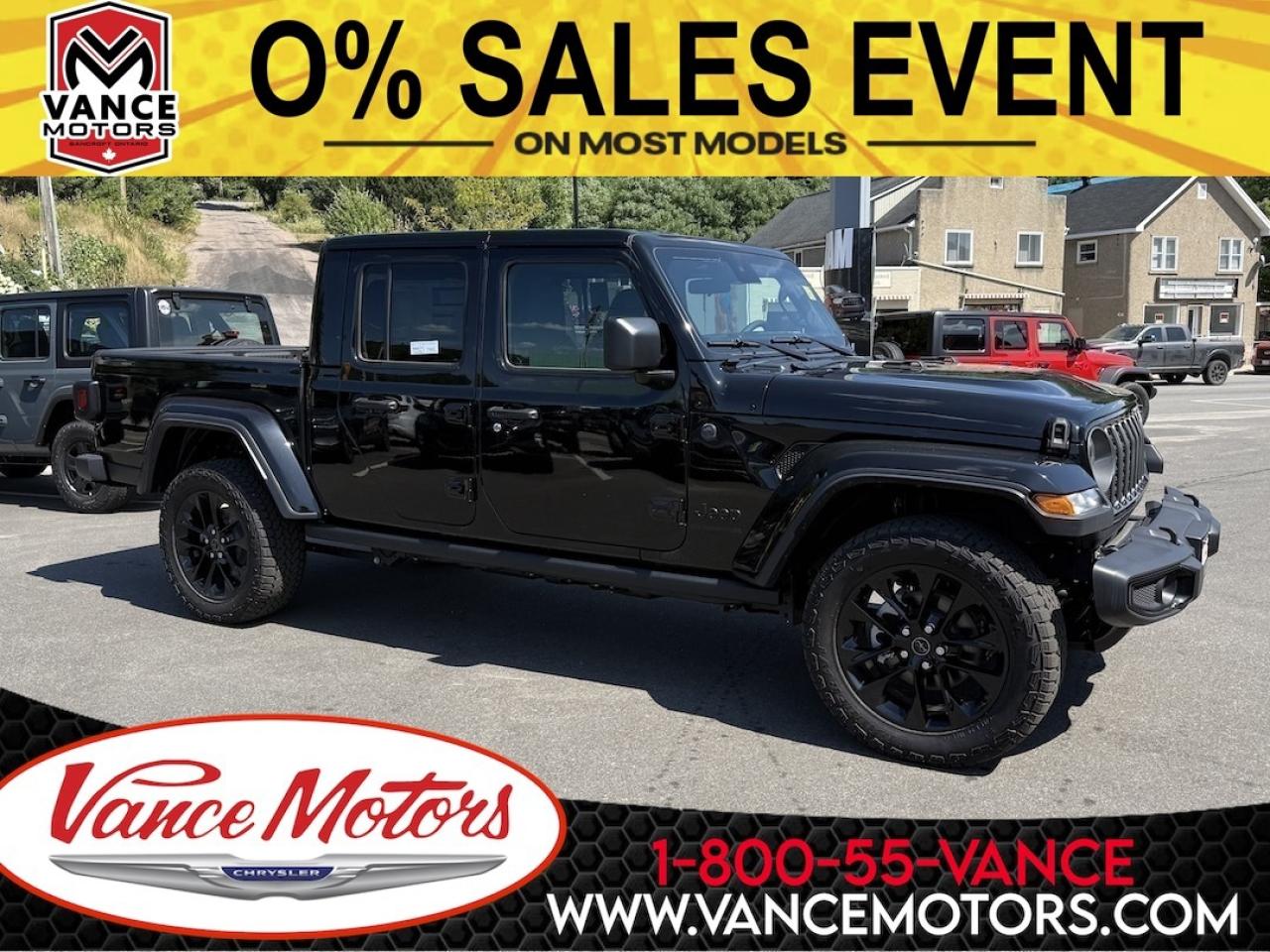 New 2025 Jeep Gladiator NightHawk 4x4 for sale in Bancroft, ON