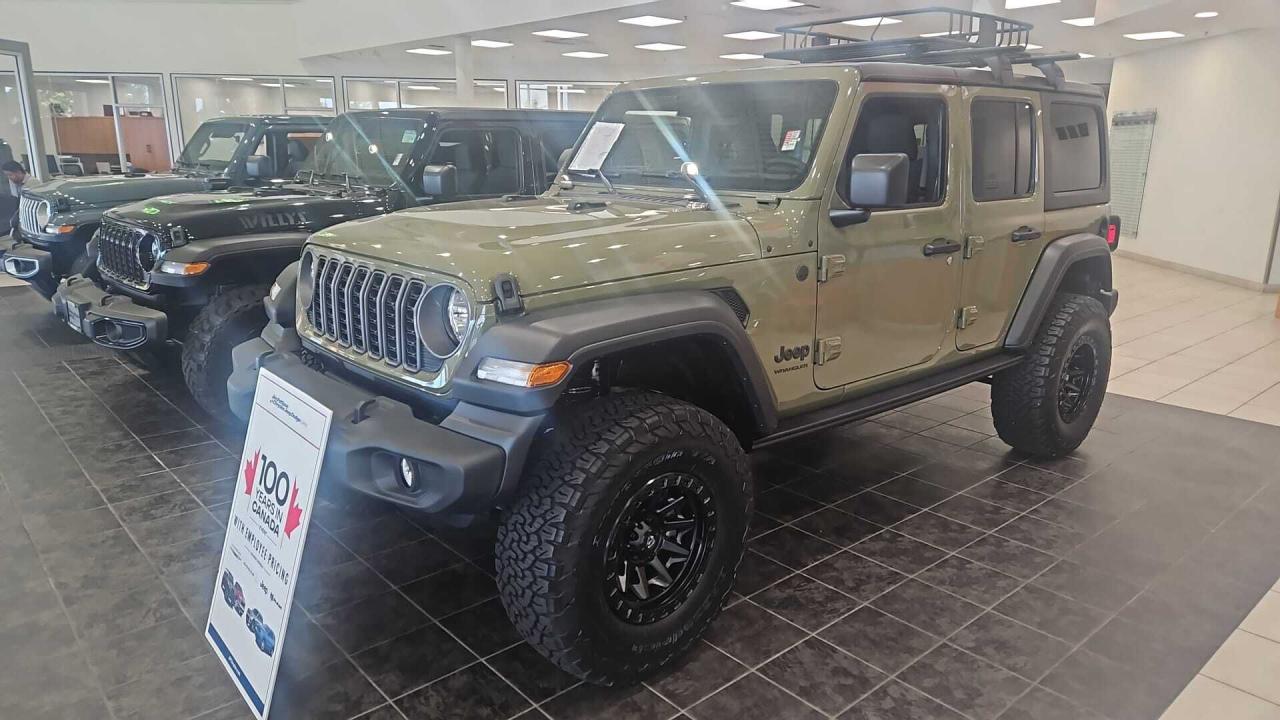 New 2025 Jeep Wrangler 4-Door Sport S for sale in Surrey, BC