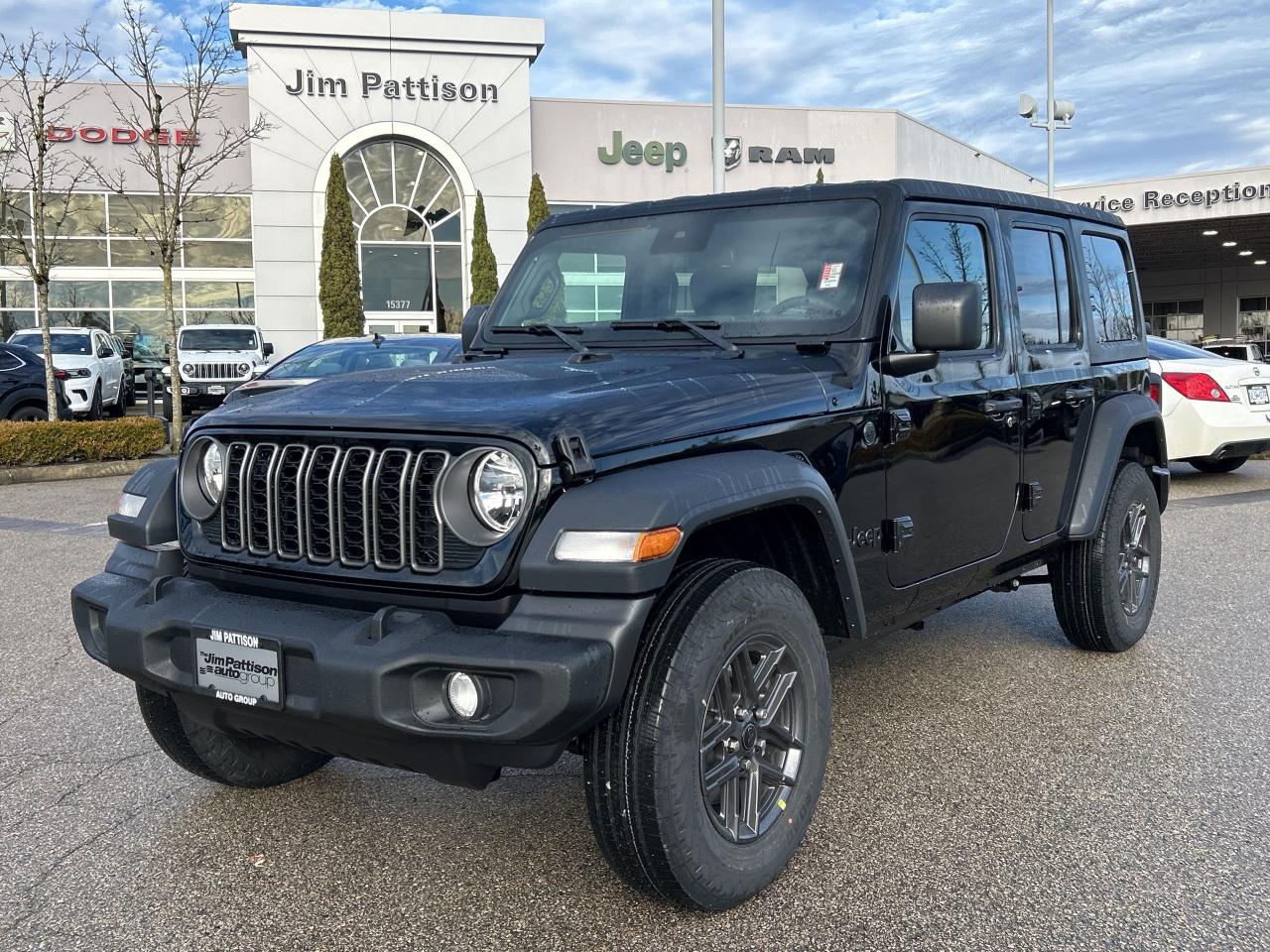 New 2025 Jeep Wrangler 4-Door Sport S for sale in Surrey, BC