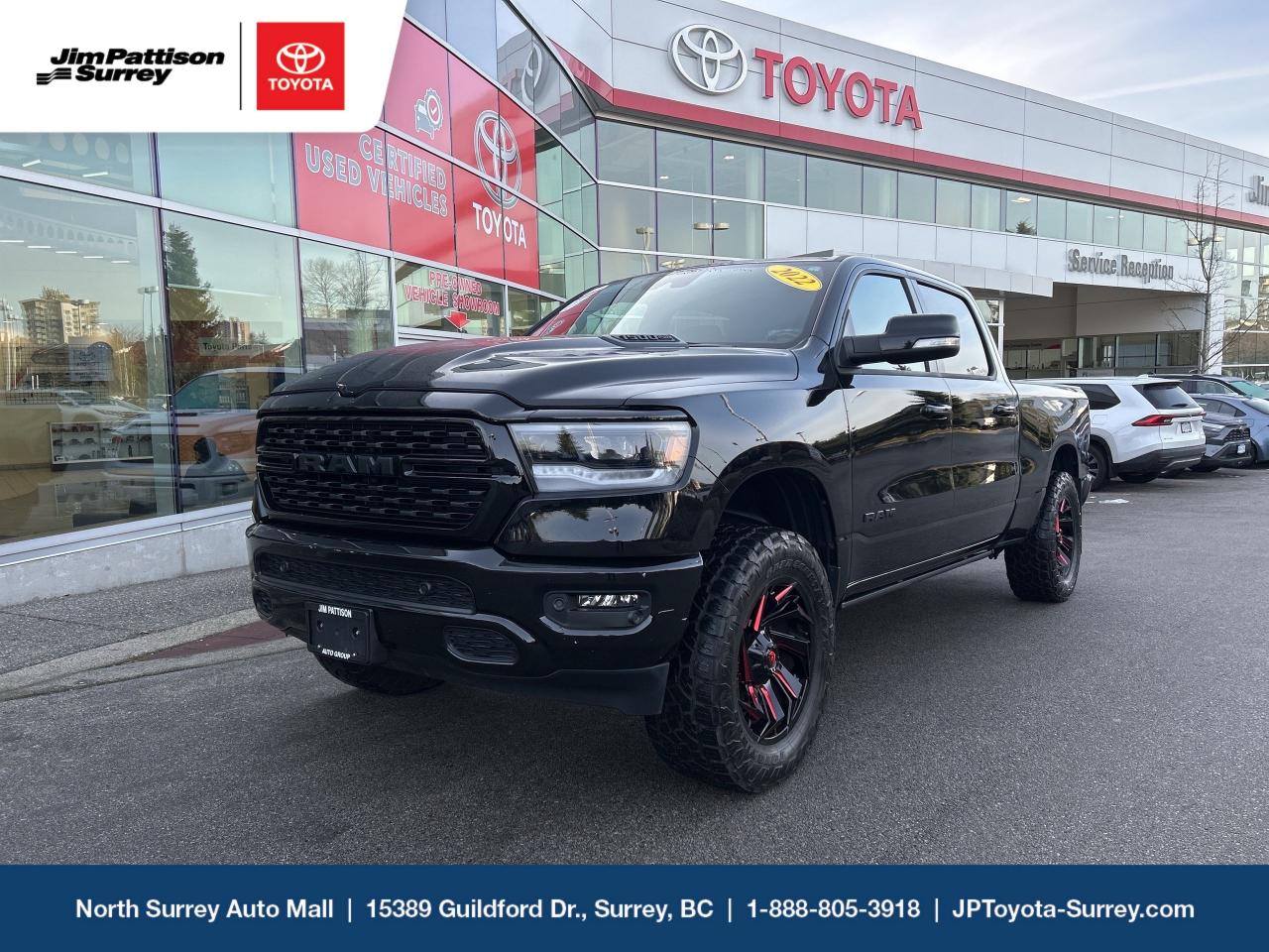 Used 2022 RAM 1500 Crew Cab Sport SWB for sale in Surrey, BC