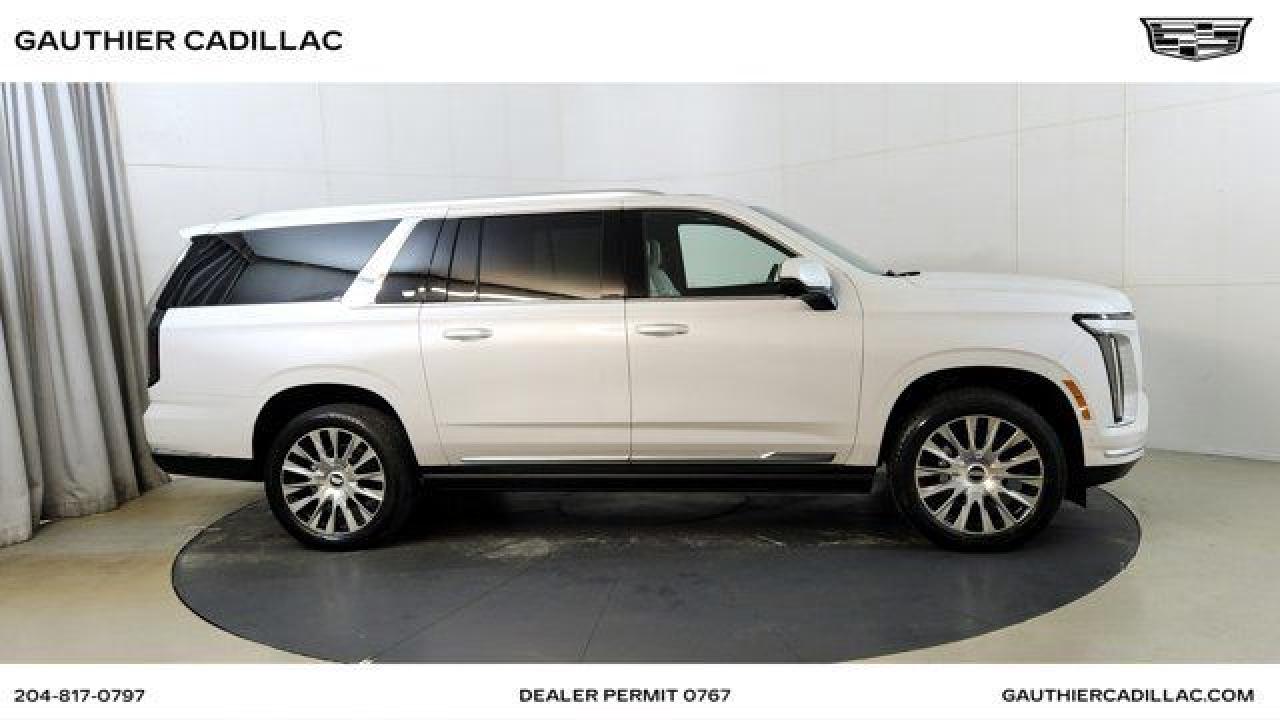 New 2025 Cadillac Escalade ESV 4WD Premium Luxury Platinum for sale in Winnipeg, MB