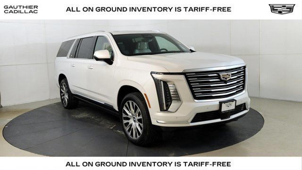 New 2025 Cadillac Escalade ESV 4WD Premium Luxury Platinum for sale in Winnipeg, MB