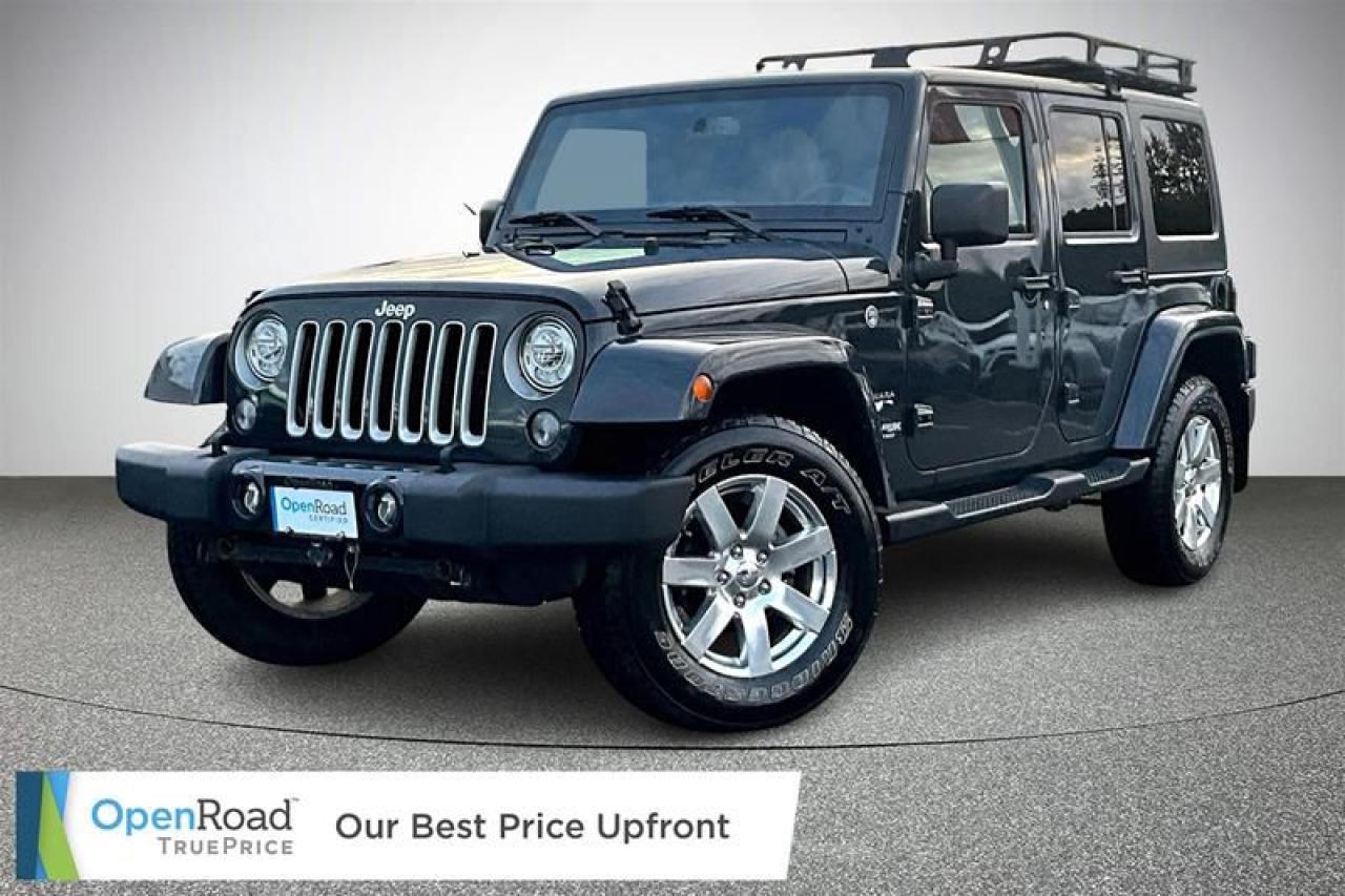 Used 2018 Jeep Wrangler JK Unlimited Sahara for sale in Abbotsford, BC