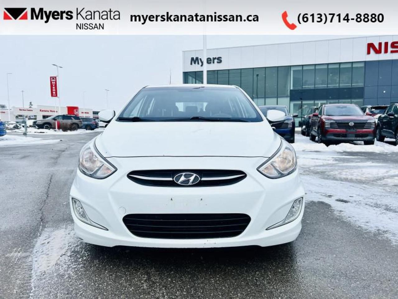 Used 2015 Hyundai Accent GLS  - Sunroof -  Bluetooth for sale in Kanata, ON