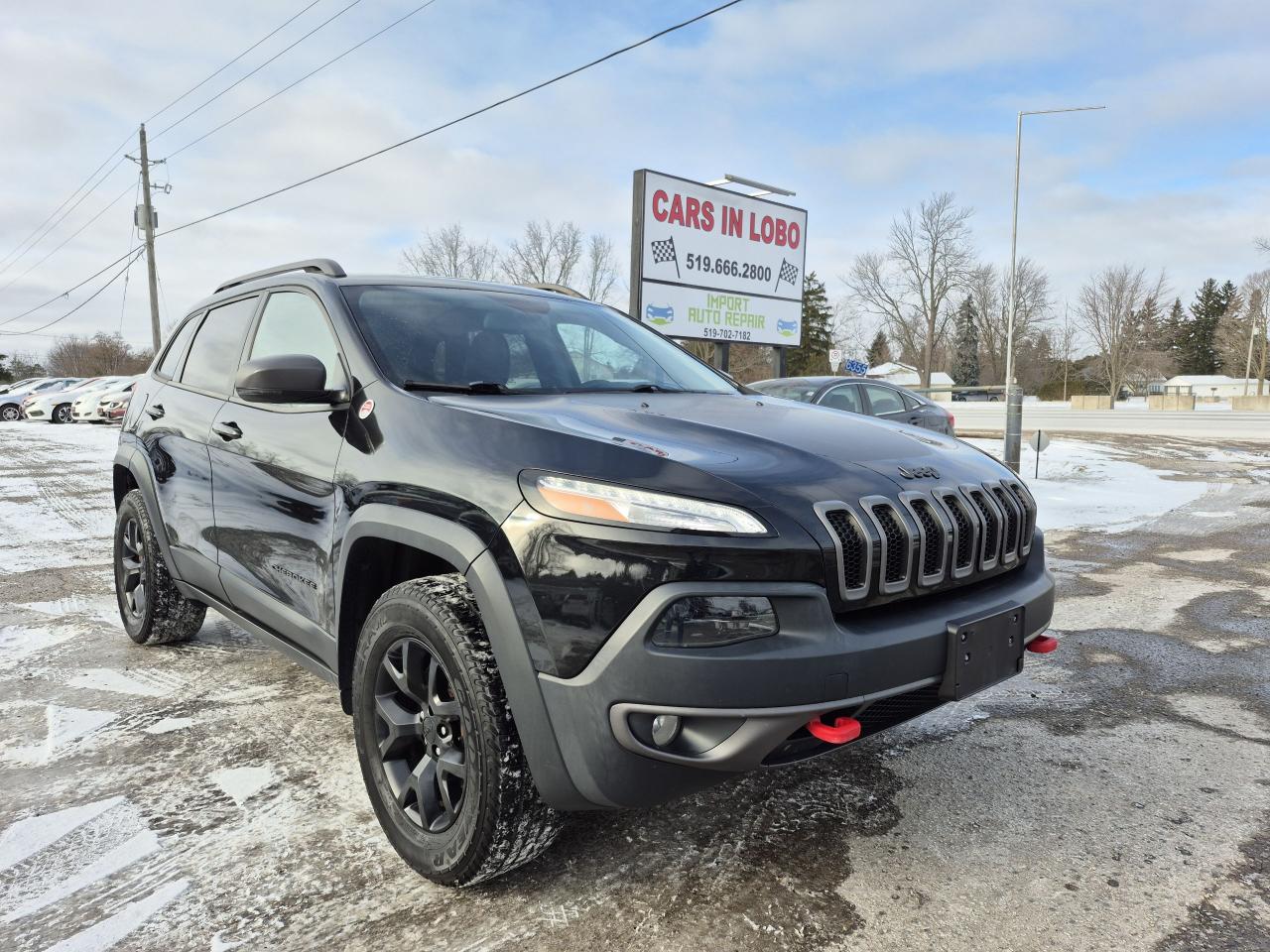 Used 2016 Jeep Cherokee 4WD Trailhawk for sale in Komoka, ON