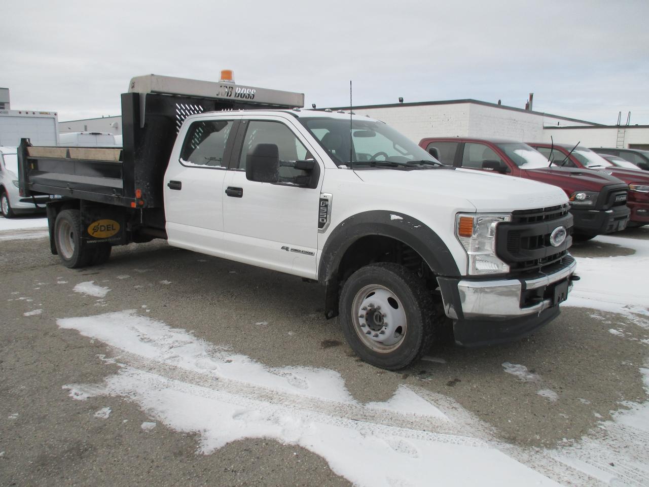 2022 Ford F-550 CREW CAB 4X4 12 Ft.STEEL DUMP BODY.203 IN W/BASE - Photo #3