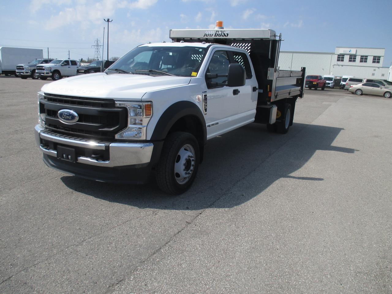 2022 Ford F-550 CREW CAB 4X4 12 Ft.STEEL DUMP BODY.203 IN W/BASE - Photo #2