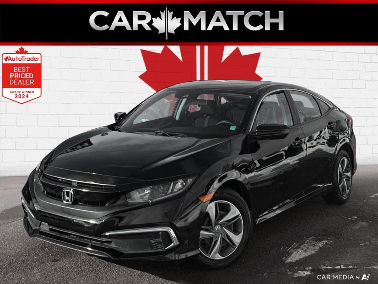 Used 2019 Honda Civic LX / MANUAL / BACKCAM / HTD SEATS / NO ACCIDENTS for sale in Cambridge, ON