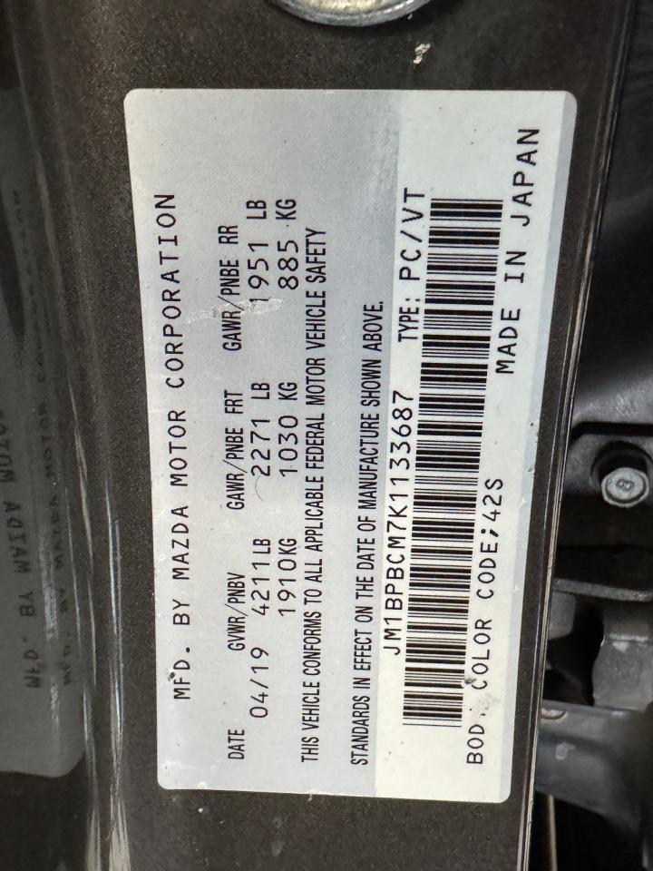 2019 Mazda MAZDA3 GS AWD+Camera+Blind Spot+Heated Steering - Photo #41