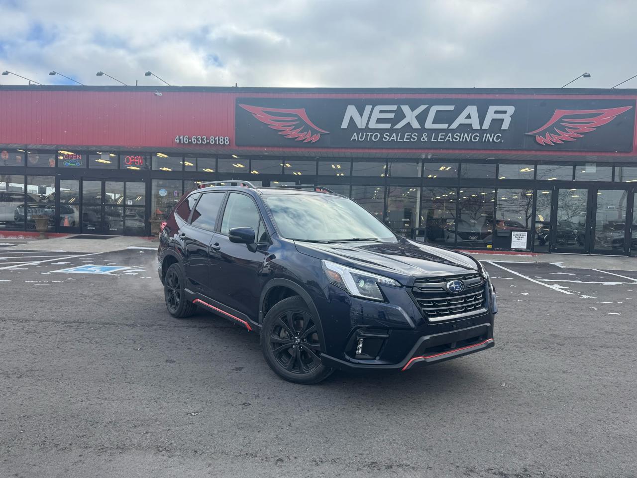 Used 2022 Subaru Forester SPORT AWD P/SUNROOF A/CARPLAY L/ASSIST CAMERA for sale in North York, ON