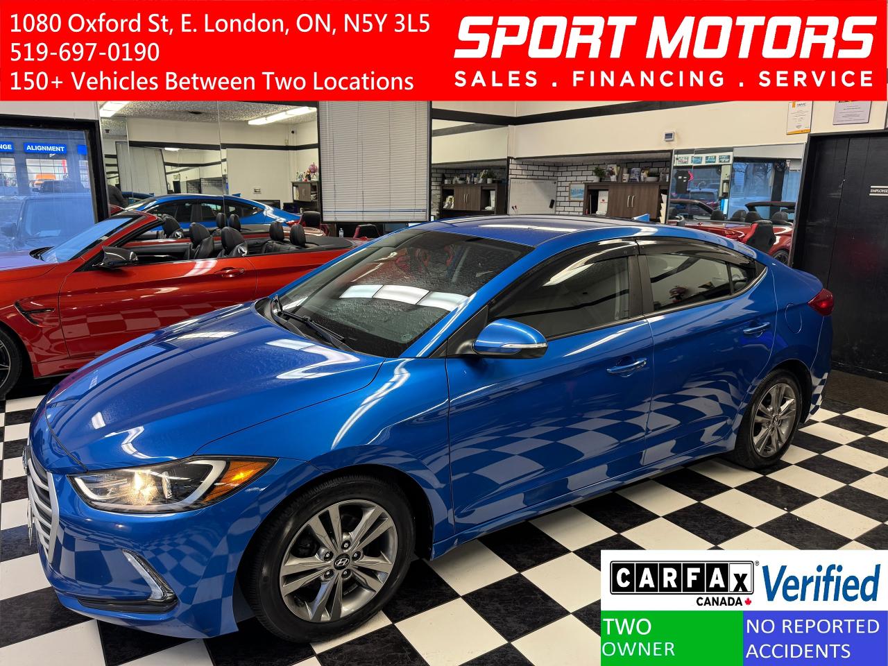 Used 2017 Hyundai Elantra GL+Camera+ApplePlay+Heated Steering+CLEAN CARFAX for sale in London, ON