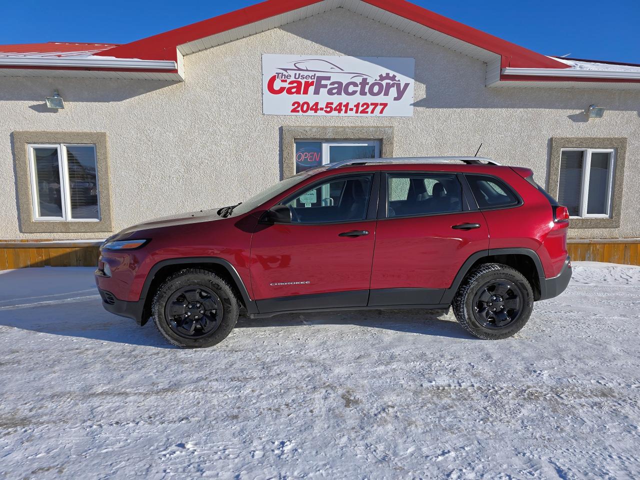 Used 2015 Jeep Cherokee Sport/V6/123,888 KM/Accident Free for sale in Oakbank, MB