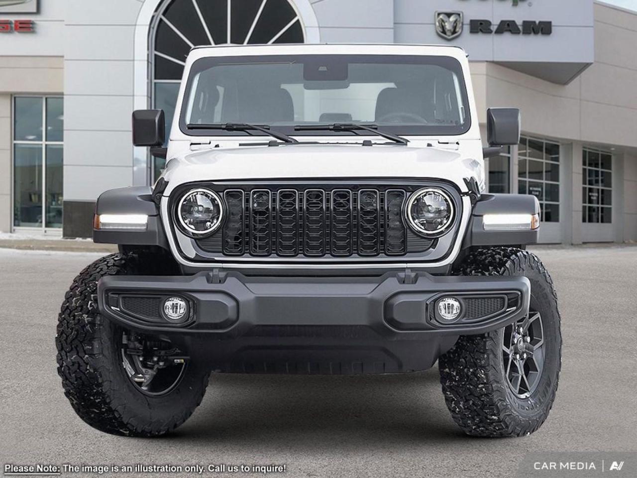 New 2025 Jeep Wrangler Willys Black Freedom Top 3–piece modular hardtop for sale in Winnipeg, MB