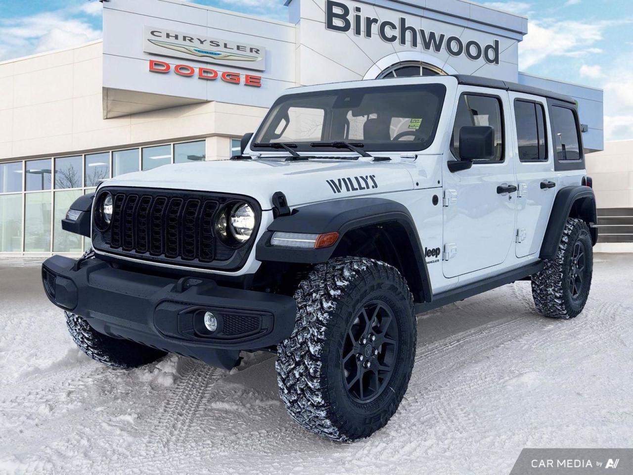 New 2025 Jeep Wrangler Willys | EMPLOYEE PRICING FOR ALL | YOU PAY WHAT WE PAY | for sale in Winnipeg, MB