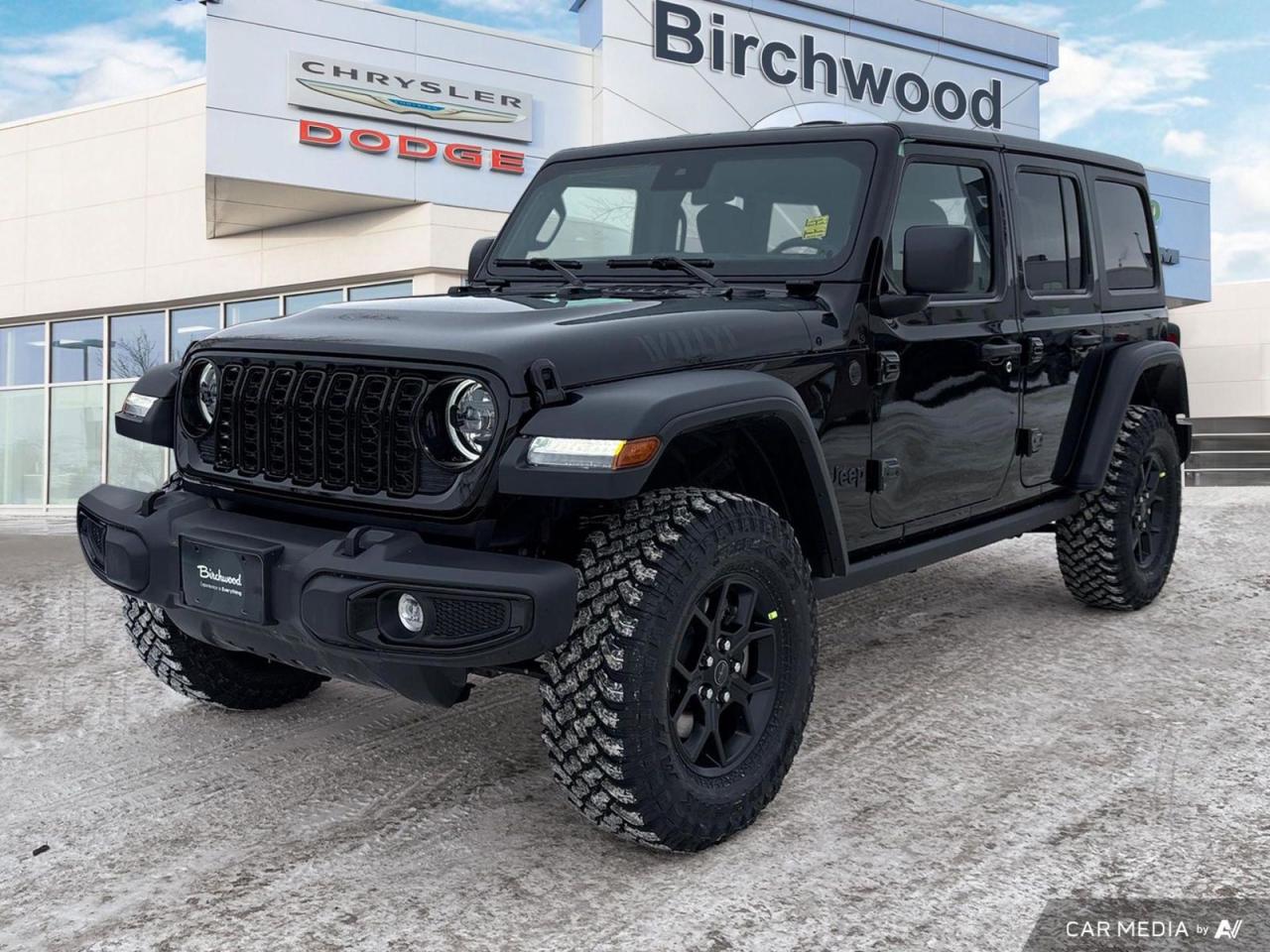 New 2025 Jeep Wrangler Willys | EMPLOYEE PRICING FOR ALL | YOU PAY WHAT WE PAY | for sale in Winnipeg, MB