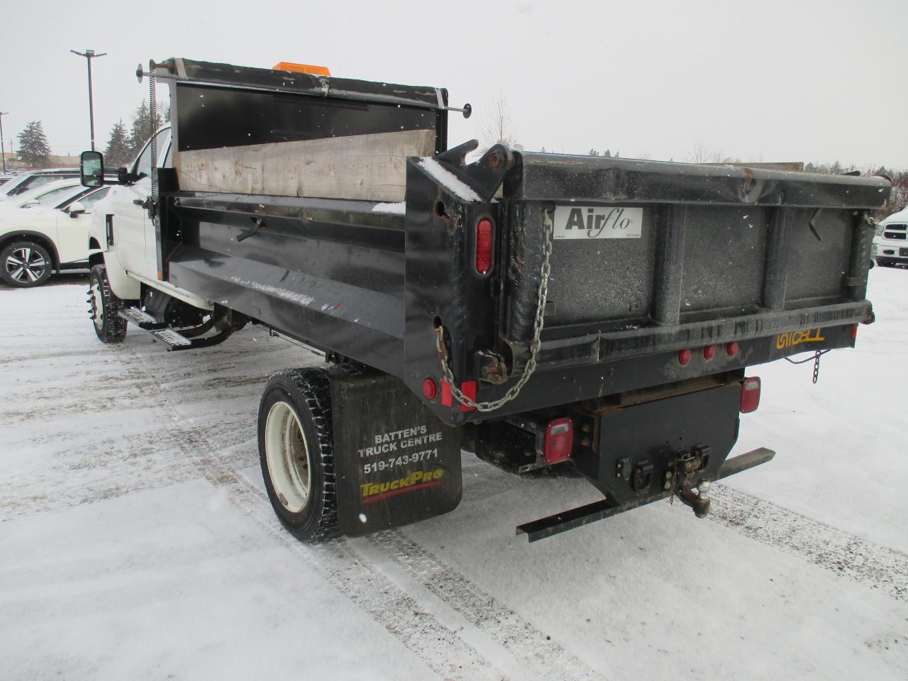 2022 International CV515 CREW CAB 4X4 12 Ft.STEEL DUMP BODY - Photo #6