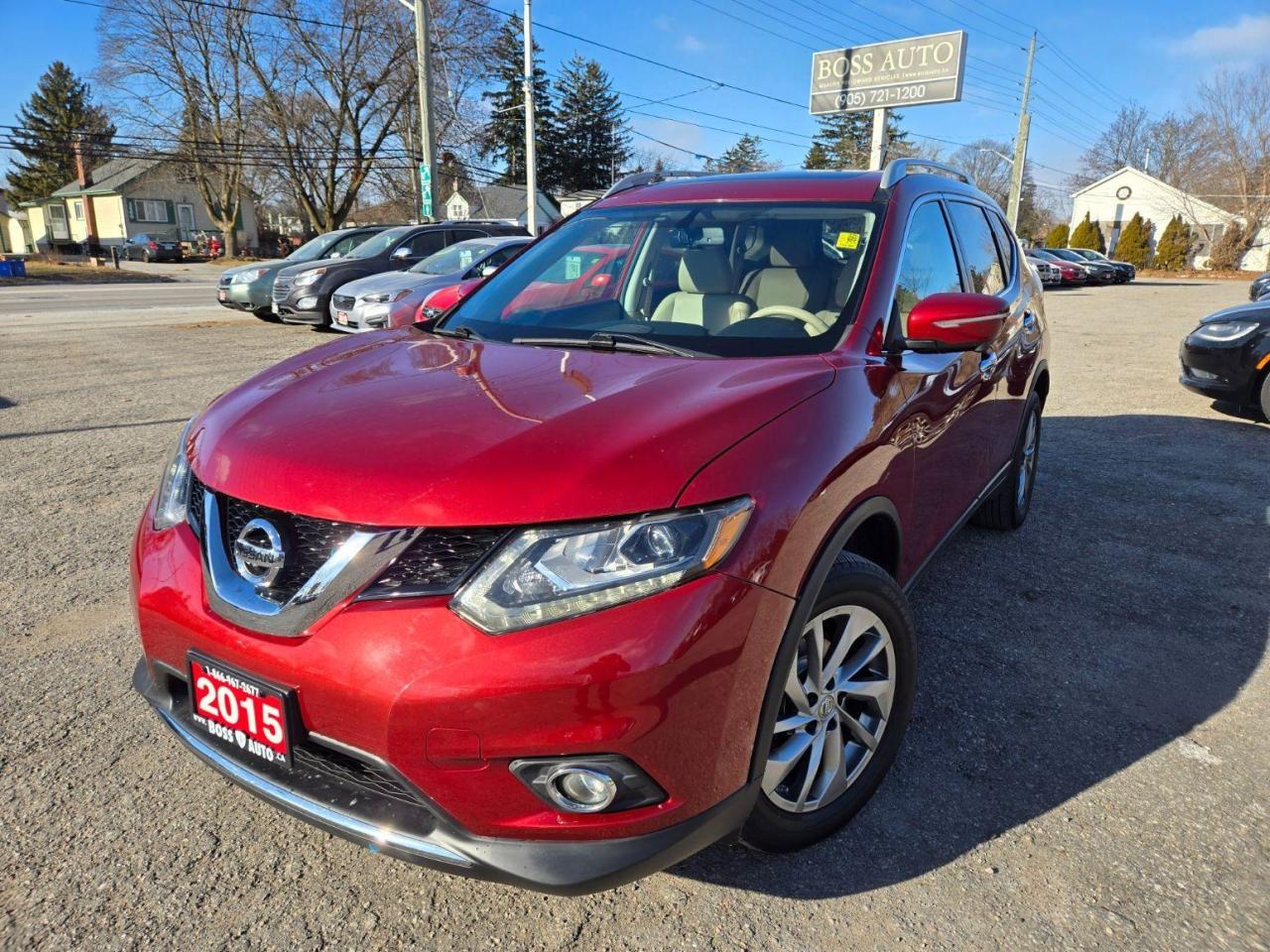 Used 2015 Nissan Rogue SL AWD for sale in Oshawa, ON