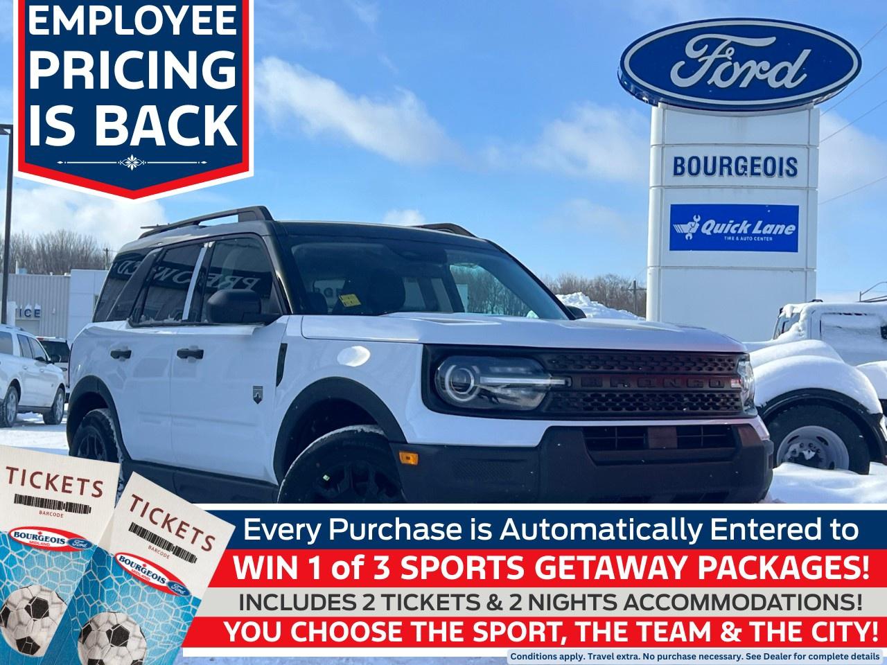 New 2025 Ford Bronco Sport Big Bend 4x4 for sale in Midland, ON