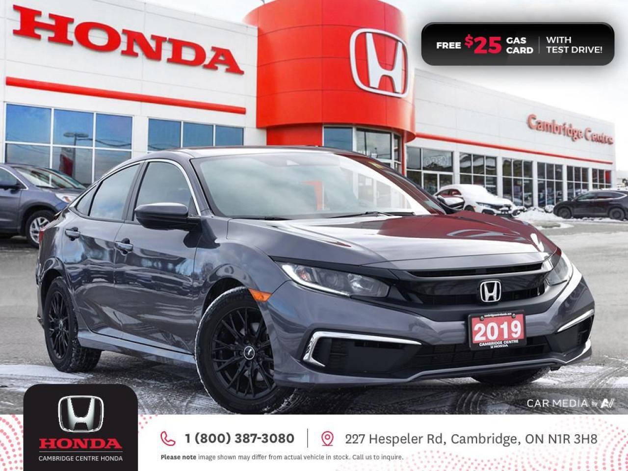 Used 2019 Honda Civic LX HEATED SEATS | REARVIEW CAMERA | APPLE CARPLAY™/ANDROID AUTO™ for sale in Cambridge, ON