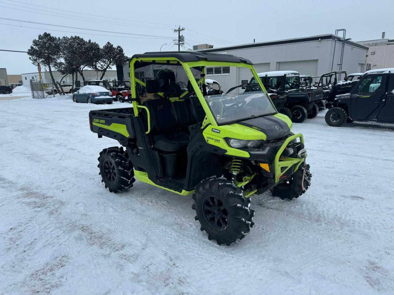 2021 Can-Am Defender HD10 XMR $125 B/W - Photo #7