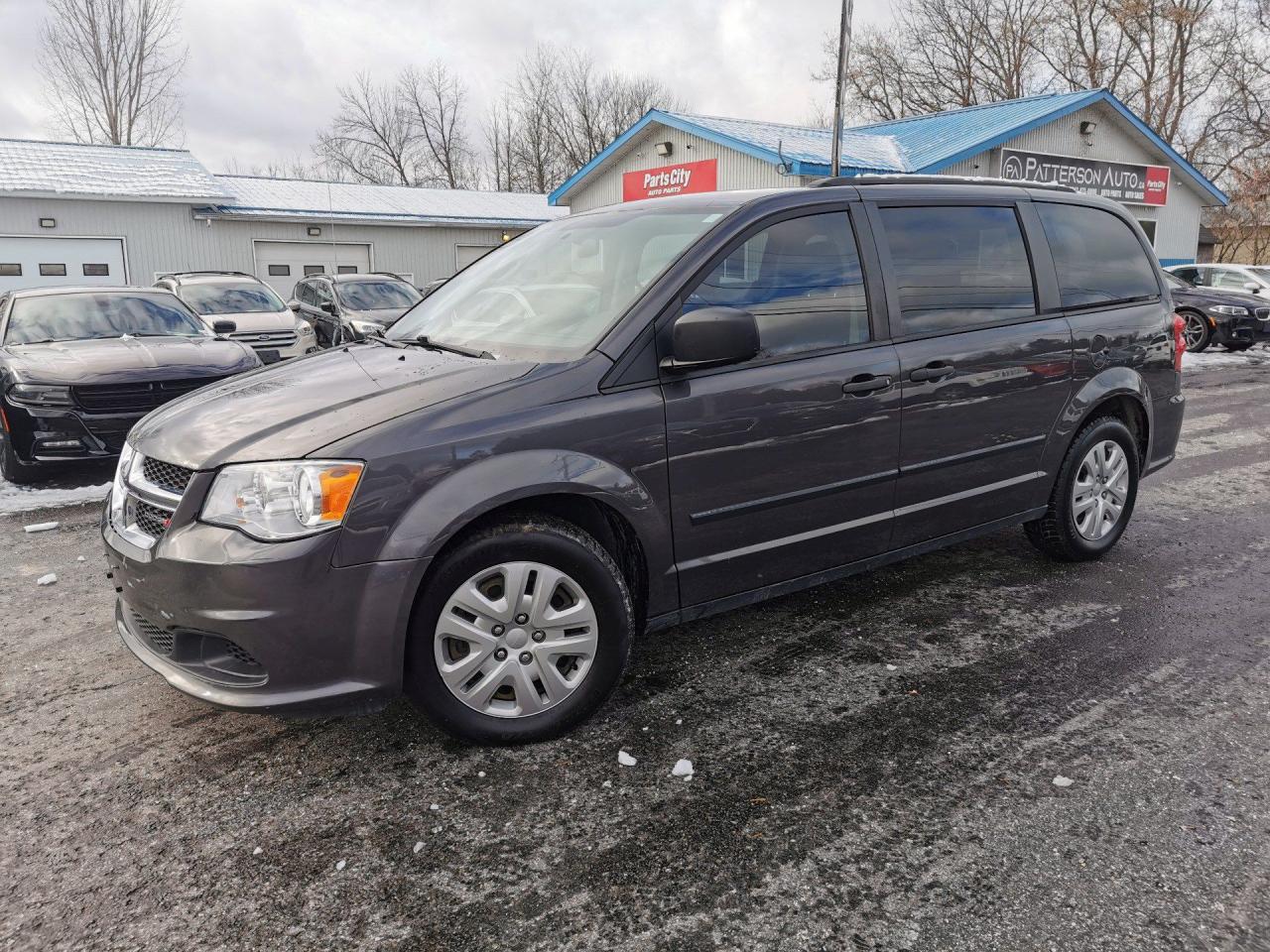 <p>LOW MILEAGE - BENCH SEAT - REAR STOW &amp; GO</p><p>Discover the perfect blend of comfort, versatility, and power with the 2017 Dodge Grand Caravan SE, now available at Patterson Auto Sales. This pre-owned gem is equipped with a robust 3.6L V6 DOHC 24V engine, ensuring every drive is smooth and responsive, whether you're navigating city streets or embarking on a family road trip. Step inside to find a spacious interior designed to accommodate your lifestyle. With ample seating and flexible storage options, this Grand Caravan adapts effortlessly to your needs, making it ideal for both daily commutes and weekend adventures. Safety and convenience are at the forefront, with features that keep your family secure and entertained. Enjoy peace of mind knowing you're driving a vehicle renowned for its reliability and performance. Don't miss the opportunity to own a vehicle that combines practicality with style. Visit us today and experience the 2017 Dodge Grand Caravan SE for yourself. Your next adventure awaits!</p>