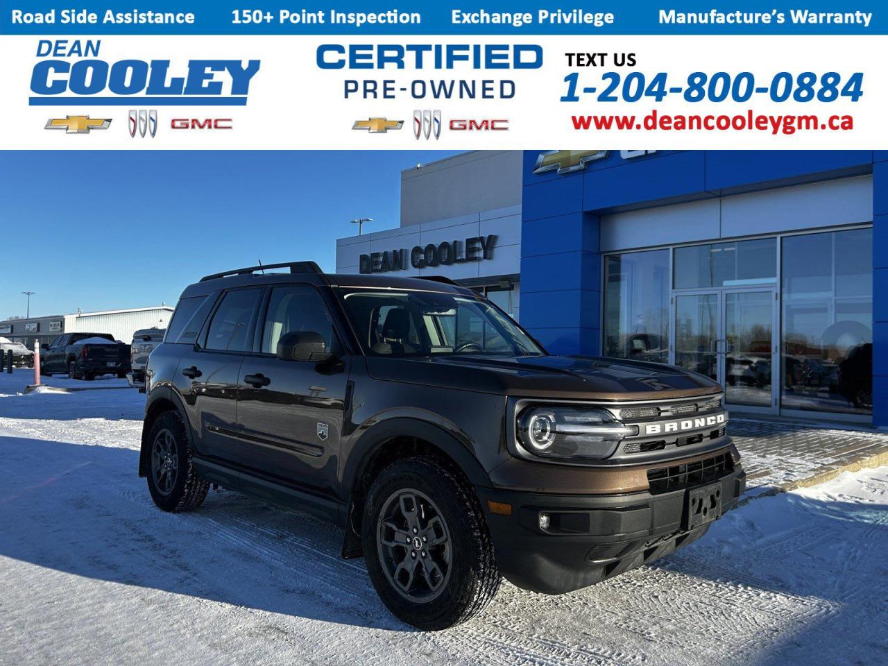 Used 2022 Ford Bronco Sport BIG BEND for sale in Dauphin, MB