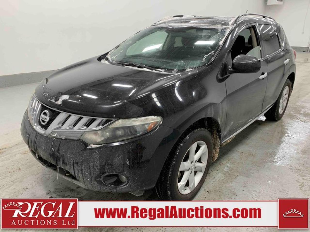 Used 2009 Nissan Murano SL for sale in Calgary, AB