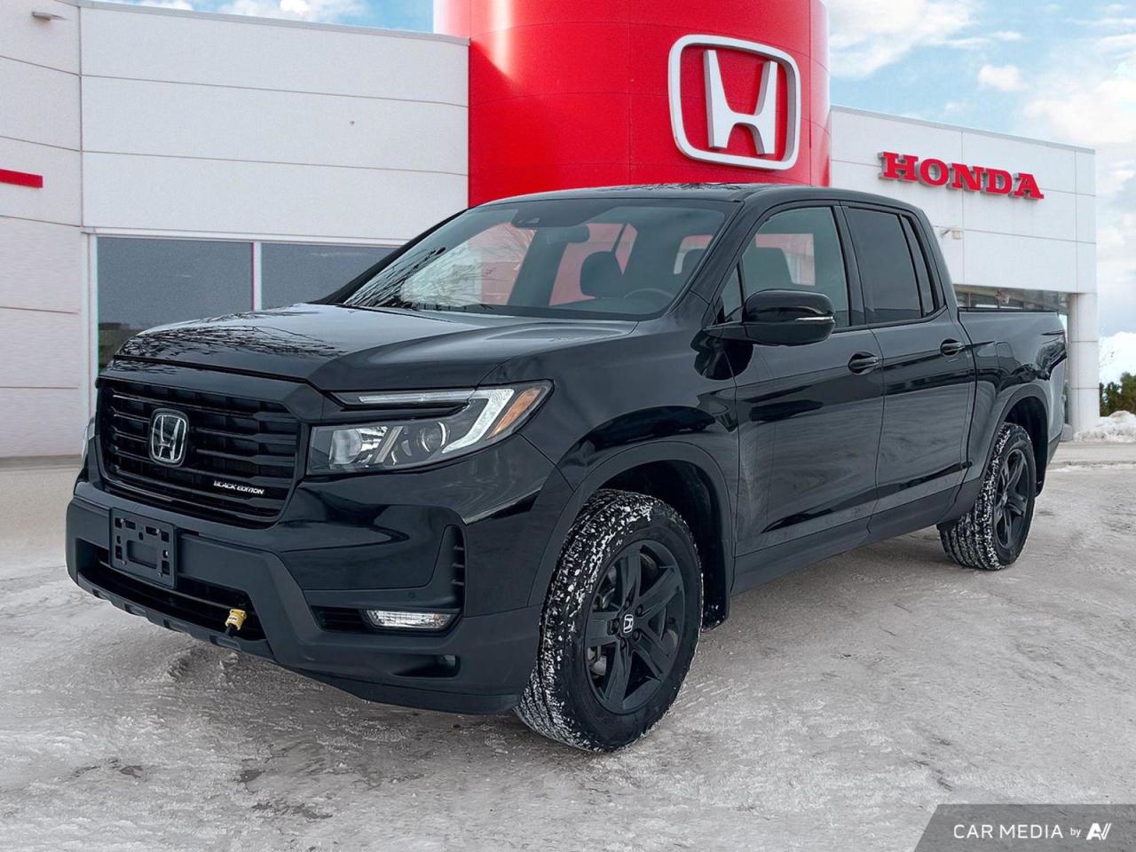 Used 2022 Honda Ridgeline Black Edition Manitoba Owned | Heated Seats | Backup Camera for sale in Winnipeg, MB