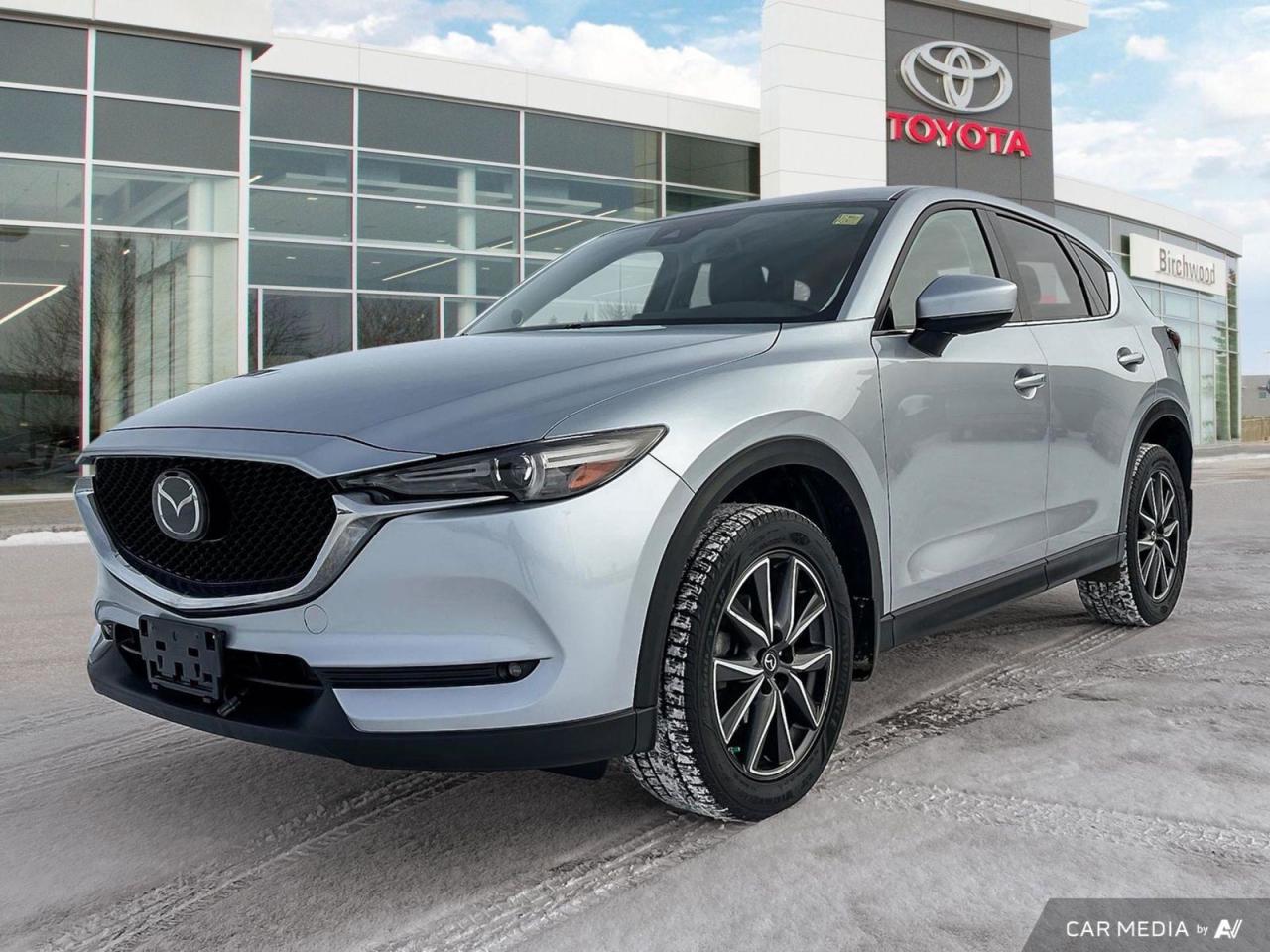 Locally Owned!
Low Kilometers!
Discover the perfect blend of style and practicality with this 2017 Mazda CX-5 GT AWD. With low kilometers and a host of advanced features, this SUV is ready to elevate your driving experience.

- Luxurious leather-trimmed upholstery for ultimate comfort
- Advanced safety suite including Radar Cruise Control and Lane-keep Assist
- Premium 10-speaker Bose sound system for immersive audio
- Convenient power lift-gate for easy cargo access
- Heated steering wheel and front seats for cold weather comfort
- Navigation system to guide you on every journey
- 19 alloy wheels for a stylish, commanding presence

Dont miss this opportunity to own a well-maintained, feature-packed SUV. Visit Birchwood Toyota today to experience the CX-5 GT for yourself. Schedule a test drive, explore financing options, or contact our knowledgeable staff for any questions. Your next adventure awaits  take the first step now!
Experience is Everything at Birchwood Toyota! Our mission is to provide the most transparent and efficient sales process for our customers. We strive to provide the best service possible, whether you visit us in person, shop our website, or take advantage of our buy from home program.

The Birchwood Toyota Trade-in Guarantee - We buy your vehicle even if you dont buy ours!


100% guaranteed approval for every qualifying year, make and model. Only the Best Rates and Terms available.

This vehicle qualifies for Birchwood Toyota Shield, which includes:

Guardian Protection:
- Cosmetic Wheel Protection
- Paintless Dent Repair
- Key/Remote Replacement

Dealer Permit #0025
Dealer permit #0025