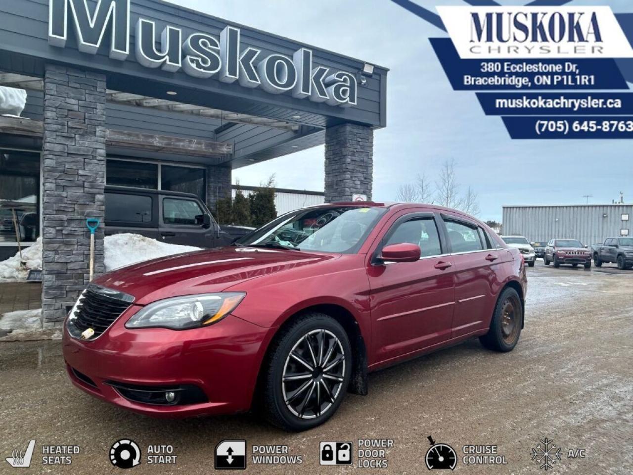 Used 2013 Chrysler 200 Touring for sale in Bracebridge, ON